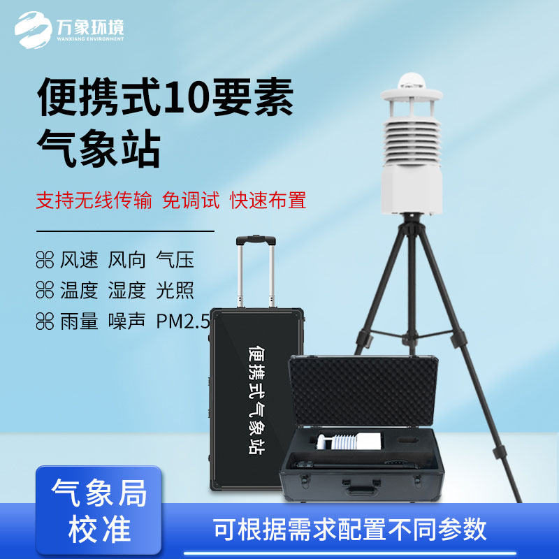 便攜式全自動氣象站對于應(yīng)急監(jiān)測有什么作用？