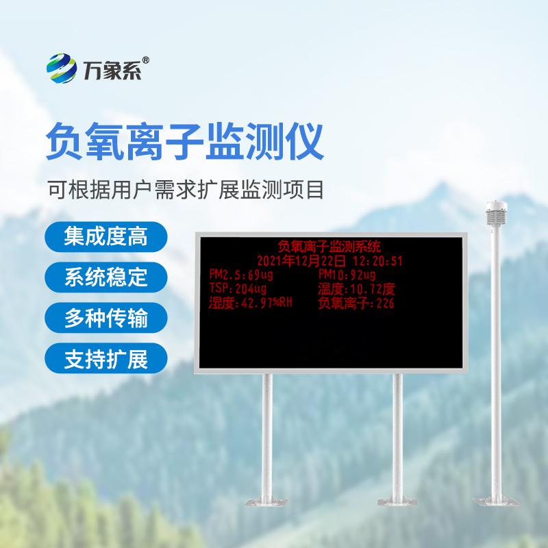 全自動(dòng)負(fù)氧離子在線監(jiān)測(cè)系統(tǒng)