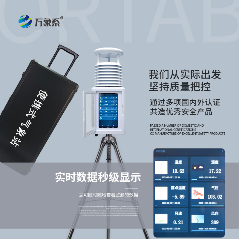 便攜式自動氣象監(jiān)測站