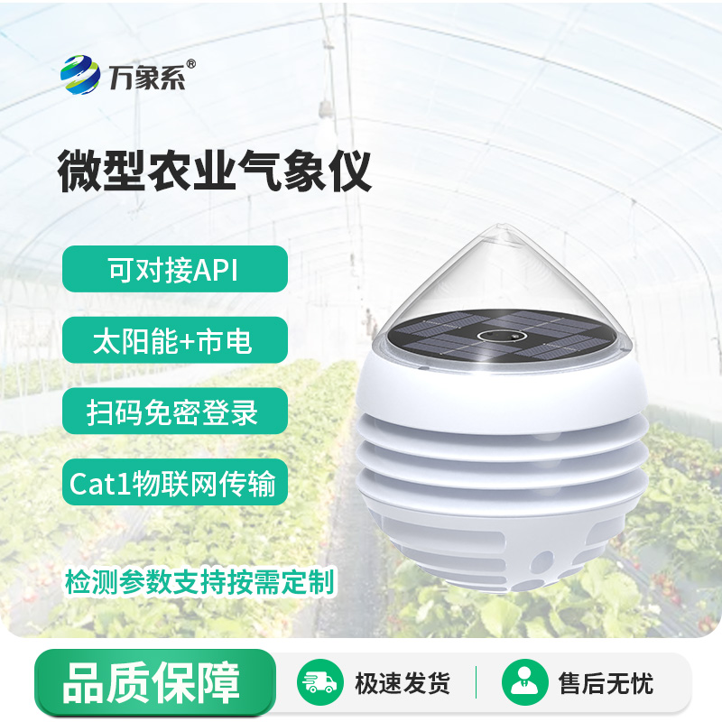 微型農(nóng)業(yè)氣象儀：田間小微氣象站，助力農(nóng)田精細(xì)化種植管護(hù)
